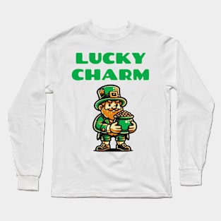 Lucky Charm Leprechaun Long Sleeve T-Shirt